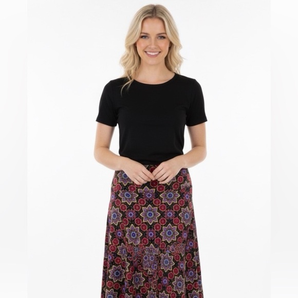 Lularoe floral skirt size xlarge - Picture 1 of 7